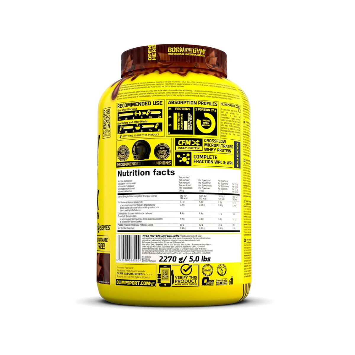 Whey Protein Powder Complex