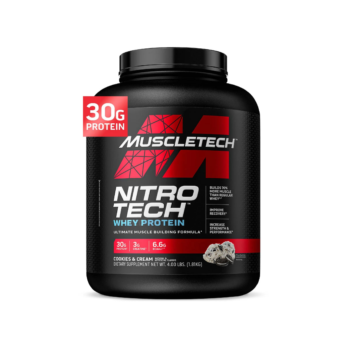 Nitro-tech Whey Protein Powder