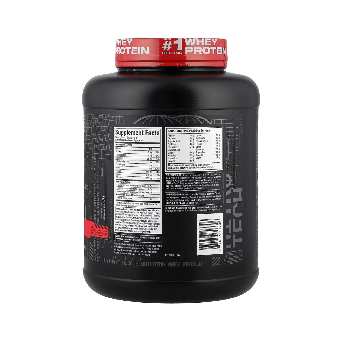 Nitro-tech Whey Protein Powder