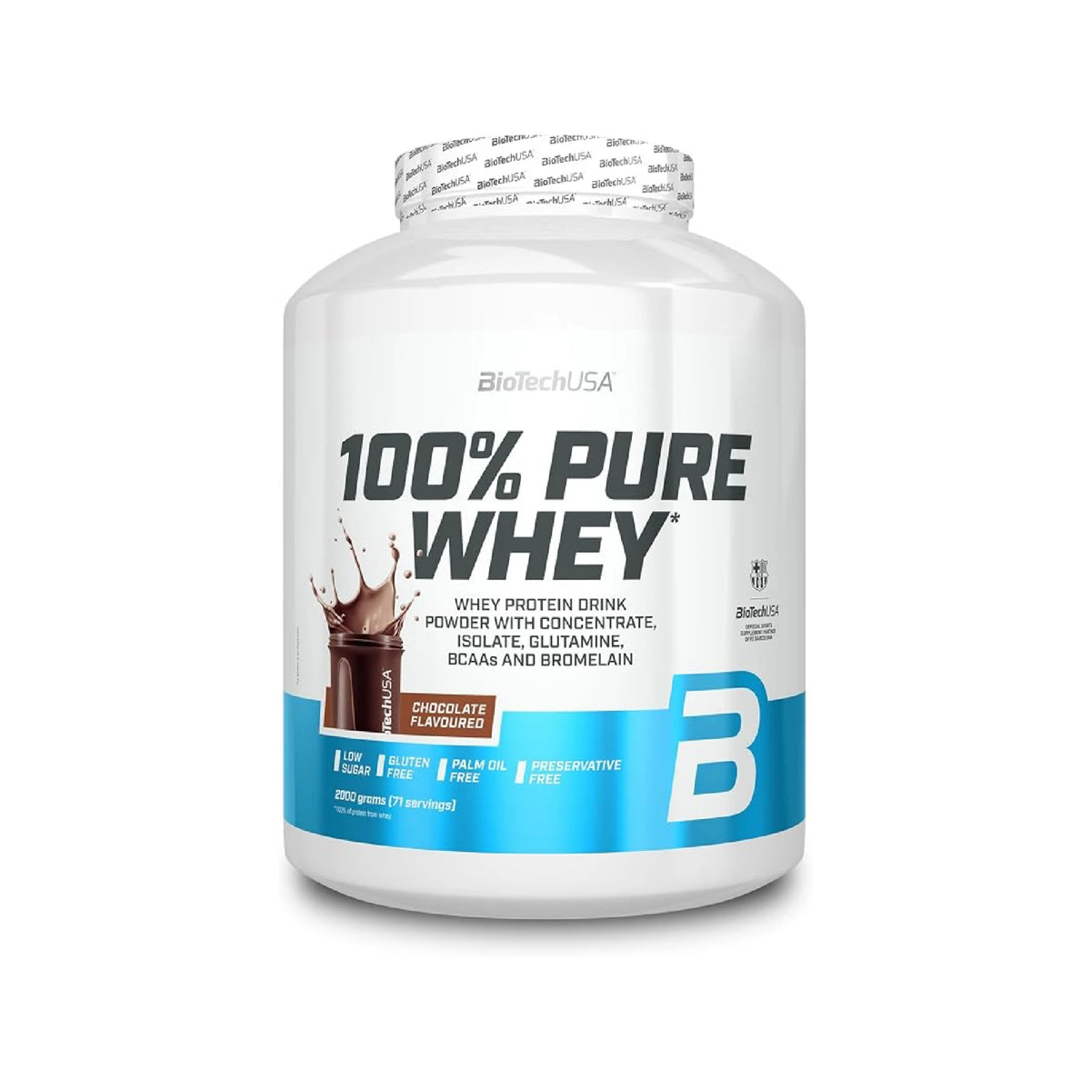 100% Pure Whey Protein Powder