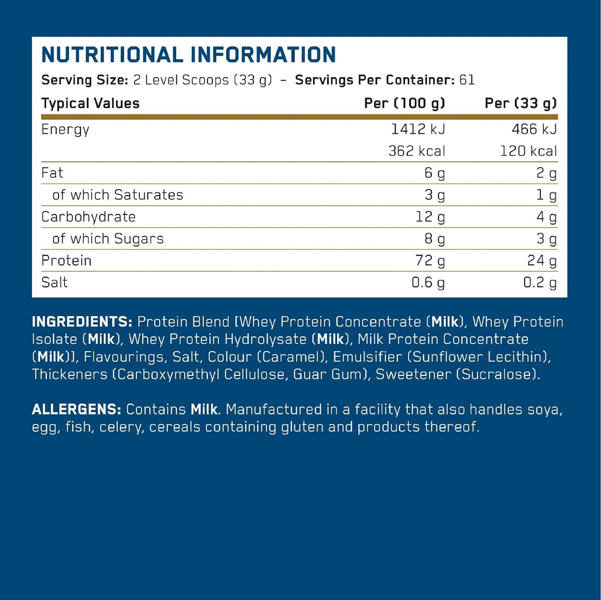 Critical Whey Advanced Protein Powder