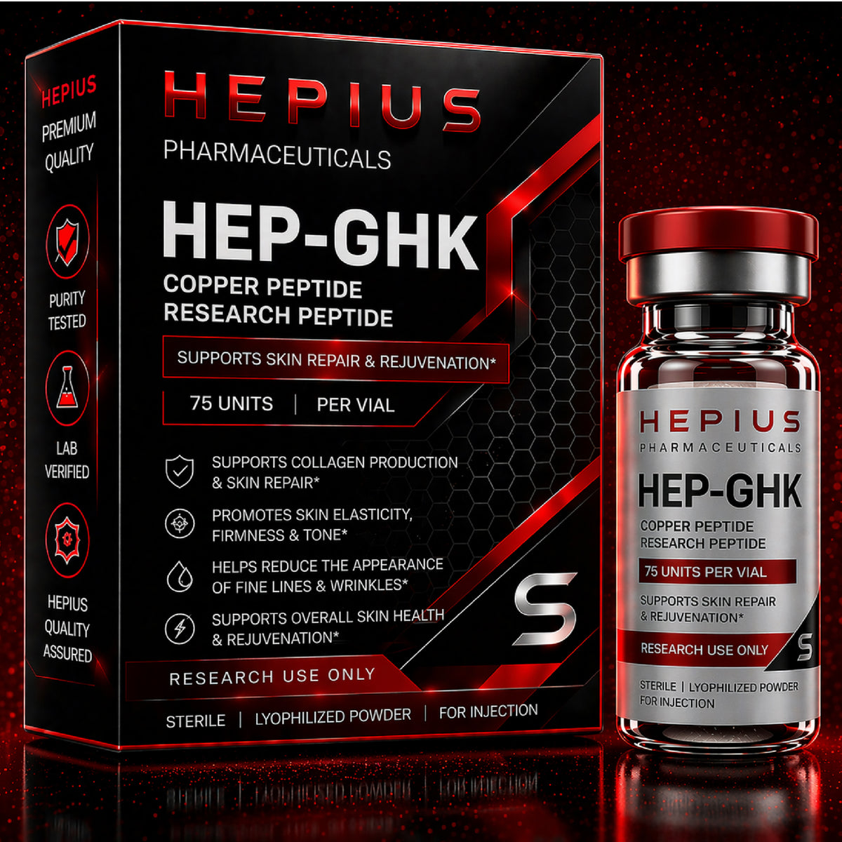 HEP-GHK-CU Peptide