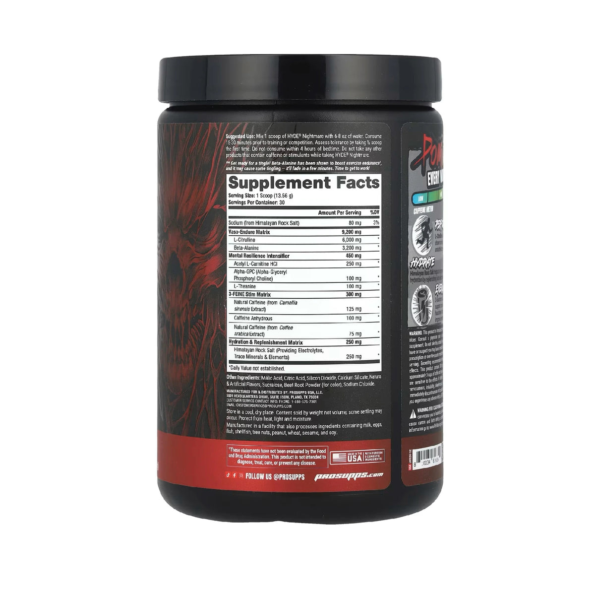 Hyde Nightmare Pre-workout