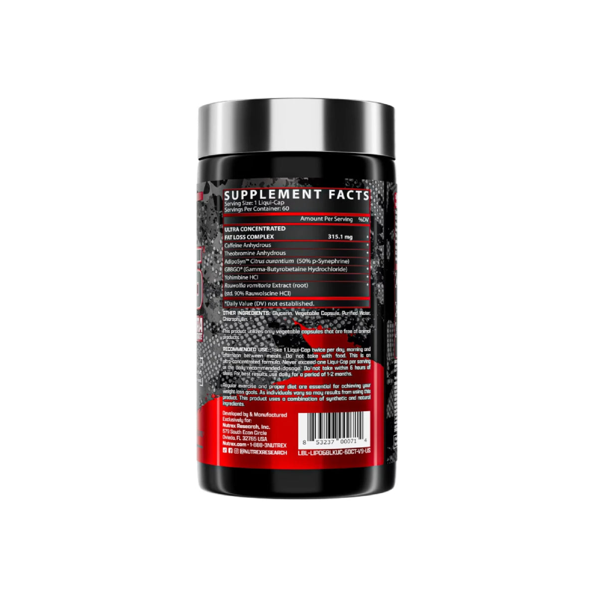 Lipo6 Black Fat Burner