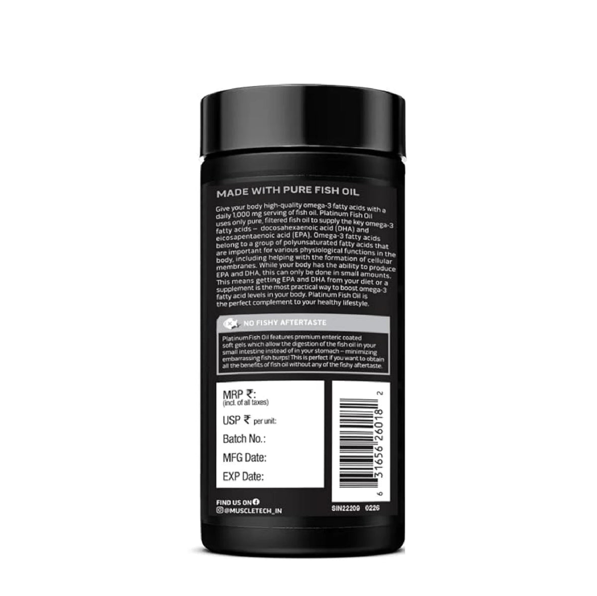 Platinum 100% Fish Oil