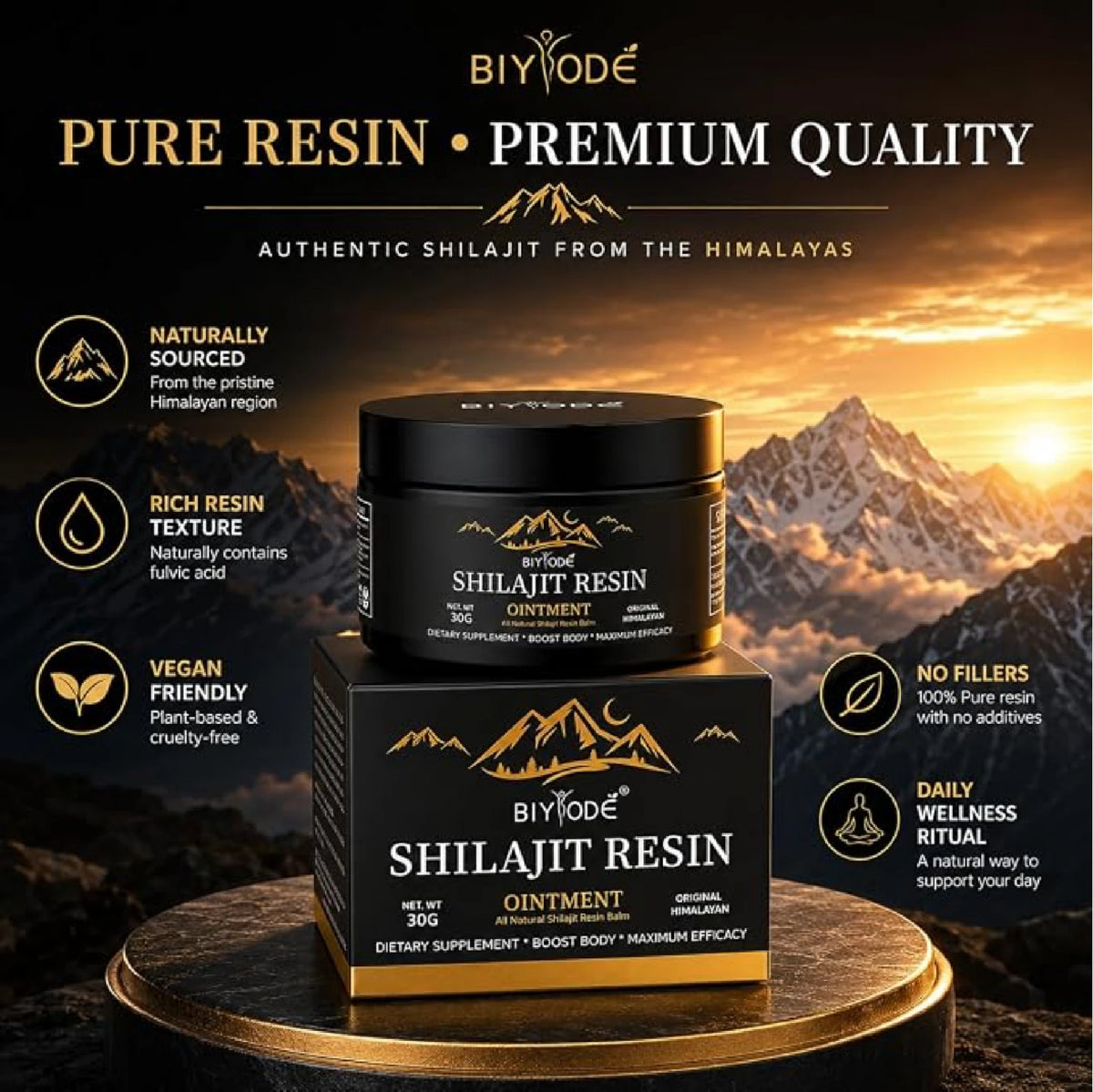 Shilajit Resin