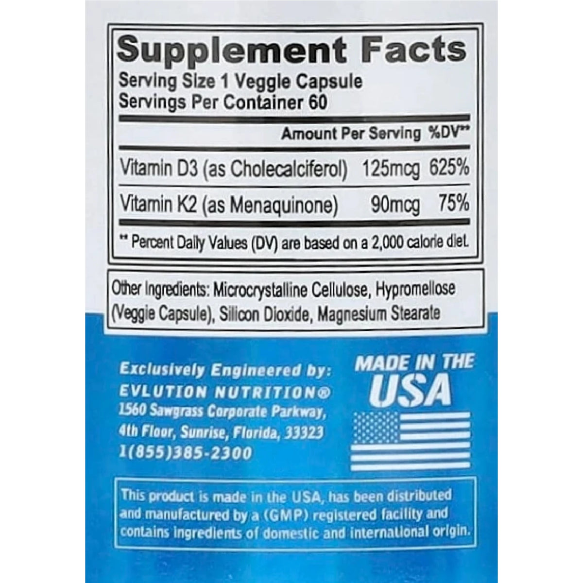 Vitamin D3+K2